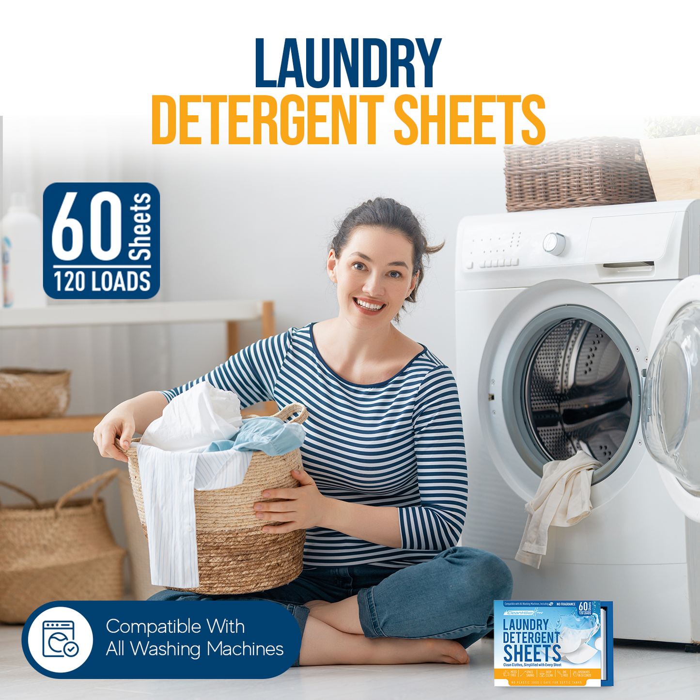 Laundry Detergent Sheets