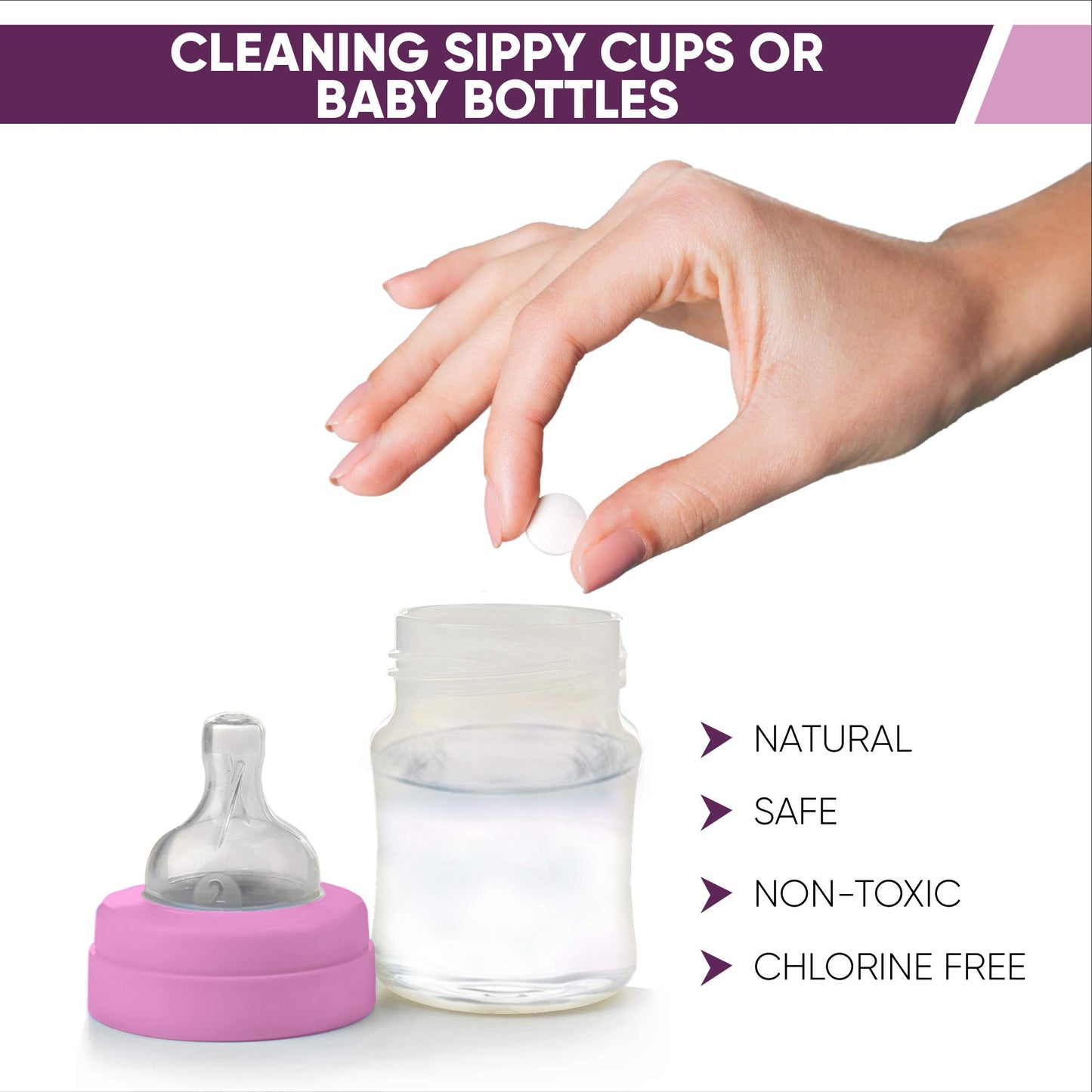 Baby Bottle Cleaner Tablets