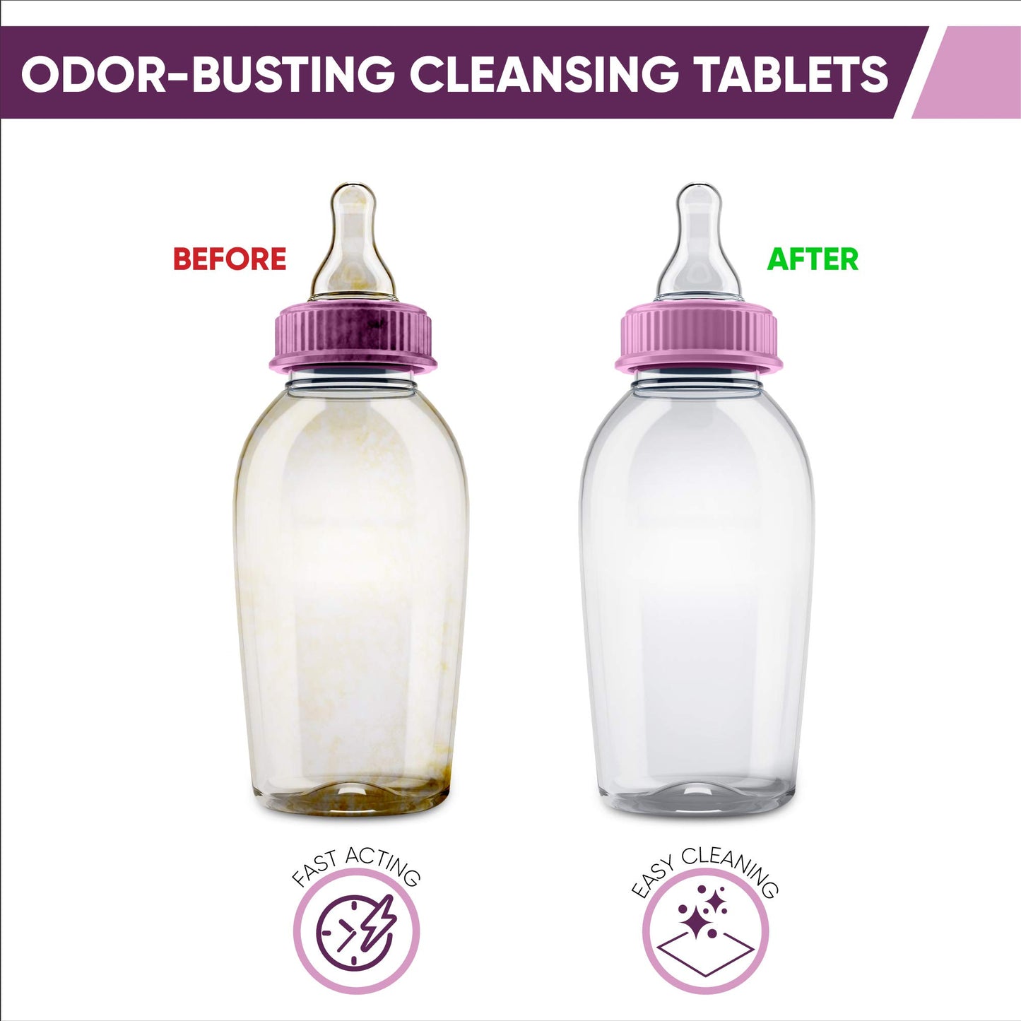 Baby Bottle Cleaner Tablets