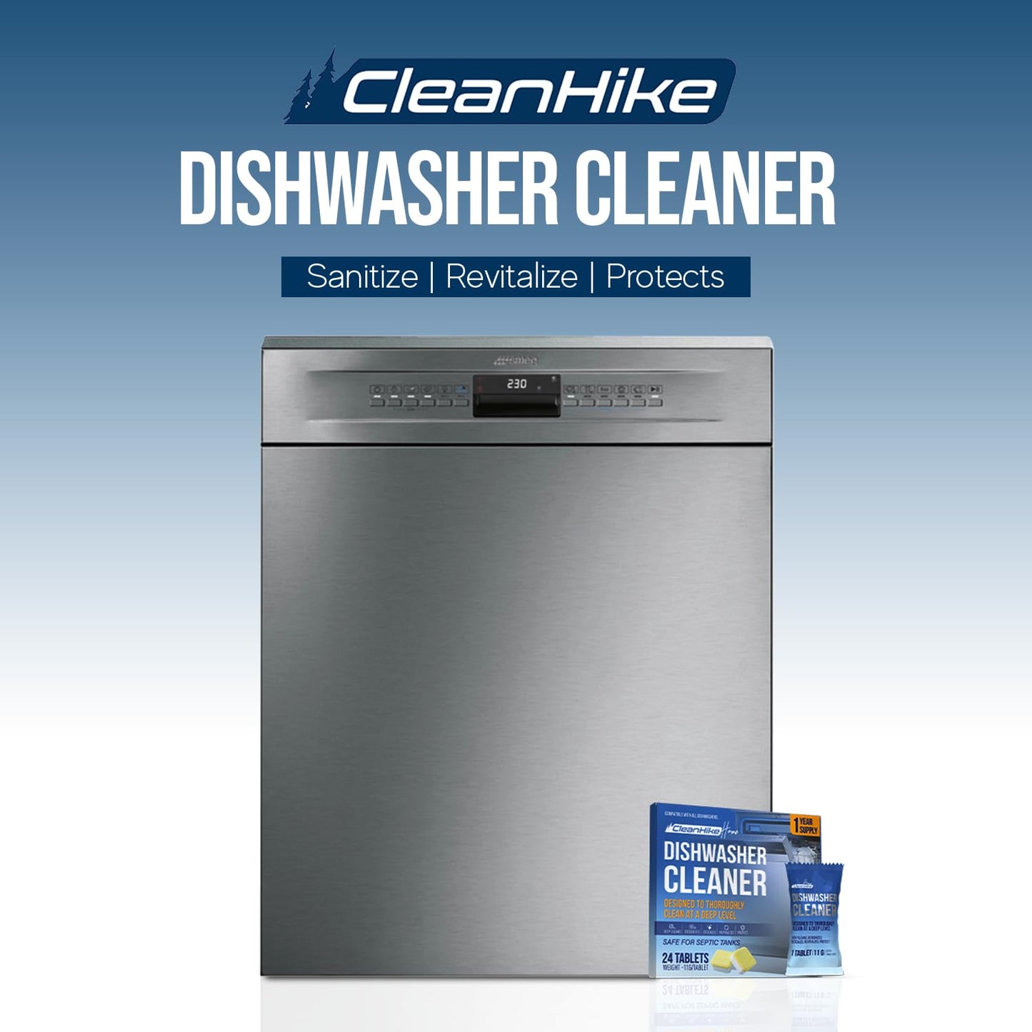 Dishwasher Cleaning and Descaler Tablets