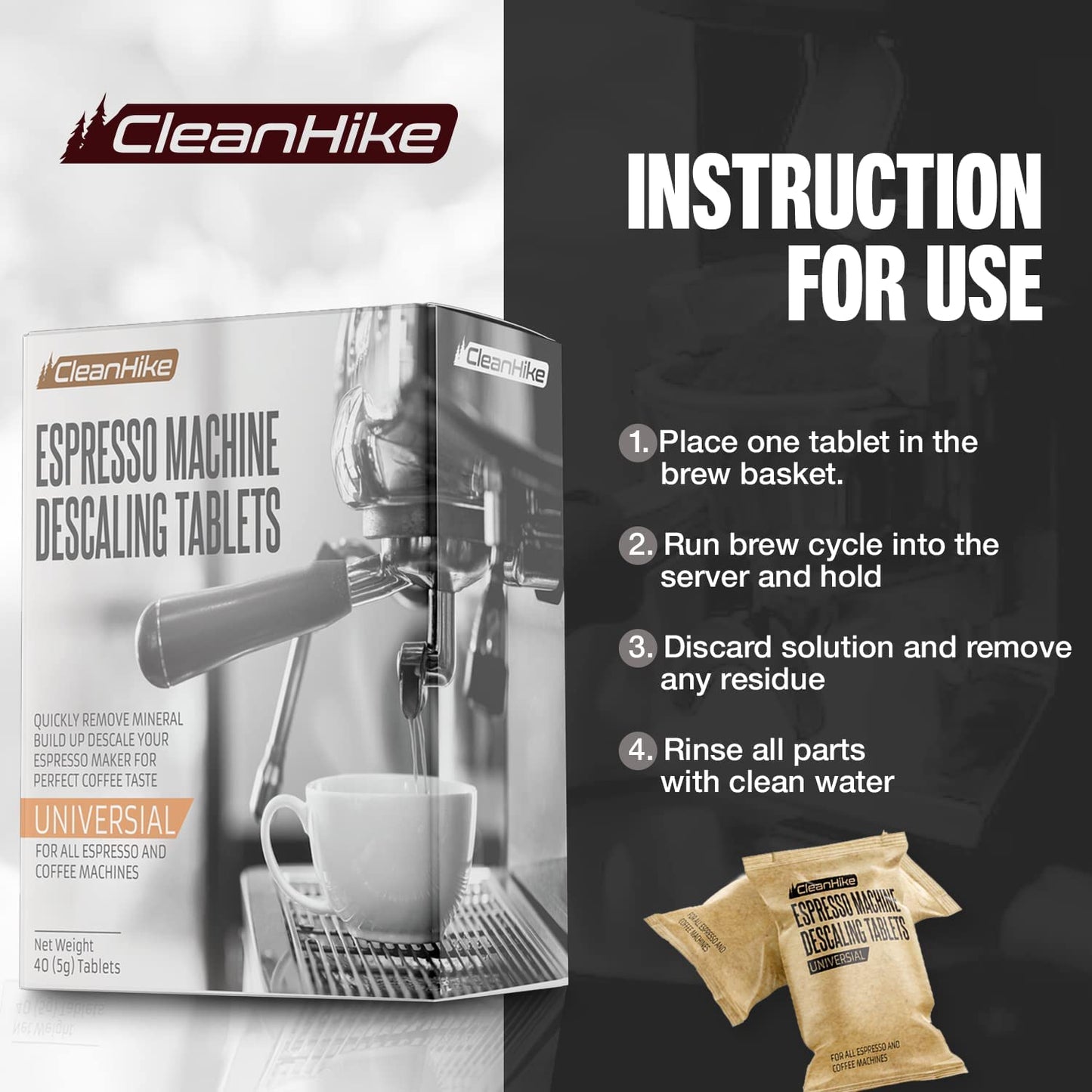 Coffee Machine Descaler Tablets