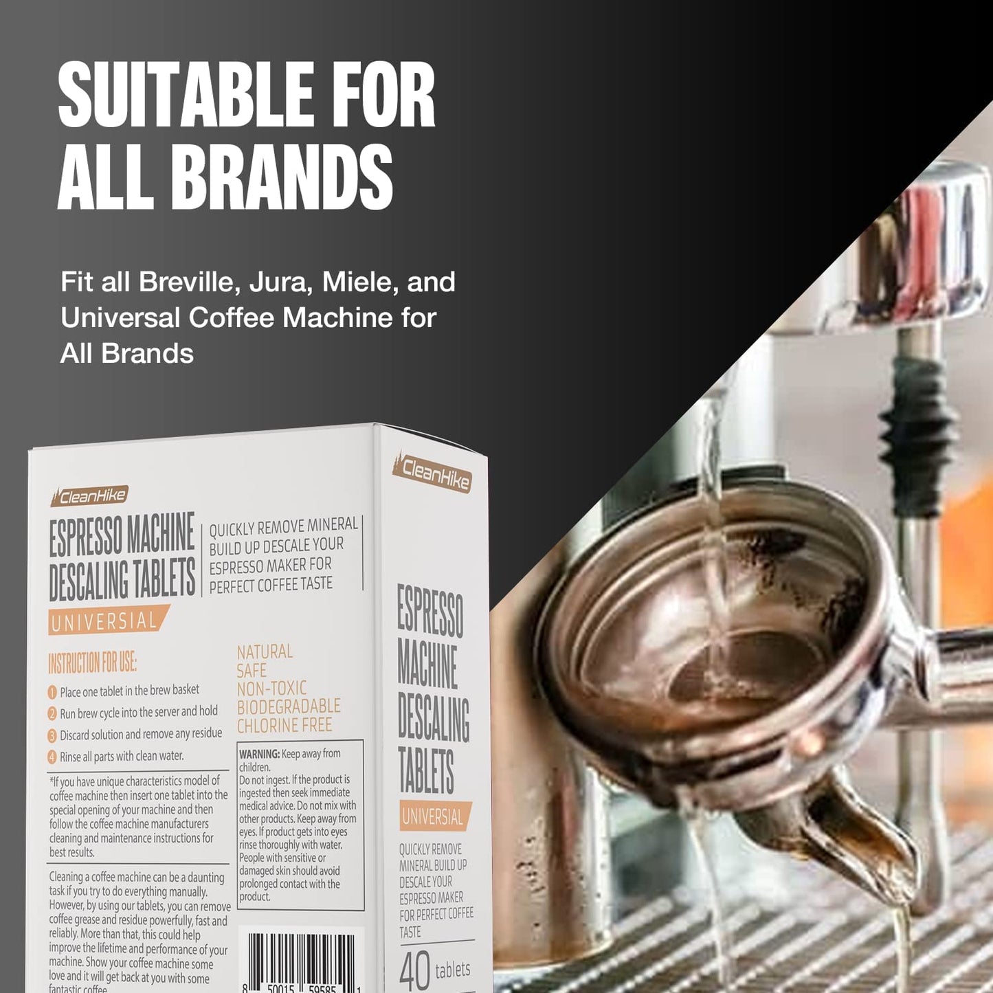 Coffee Machine Descaler Tablets