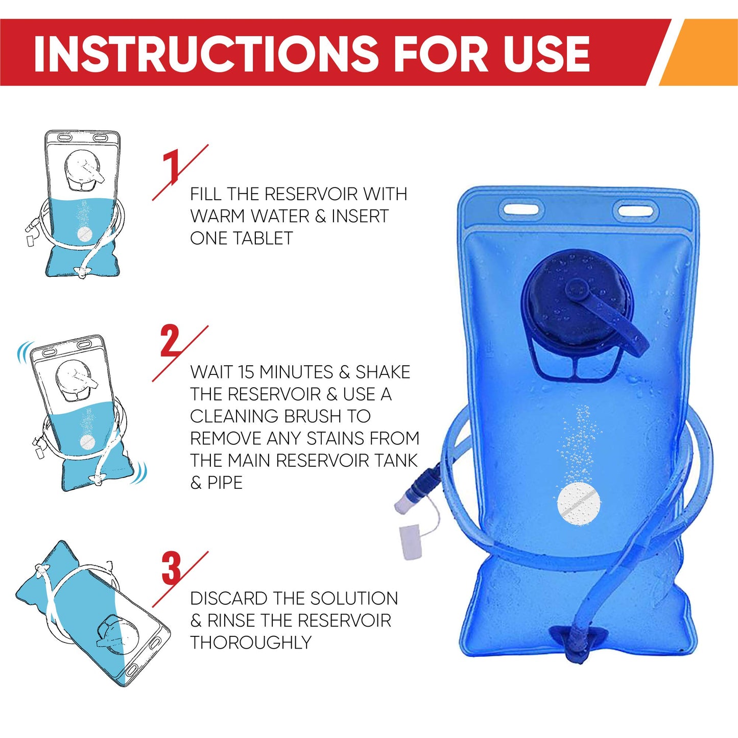 Hydration Brush and Tablets