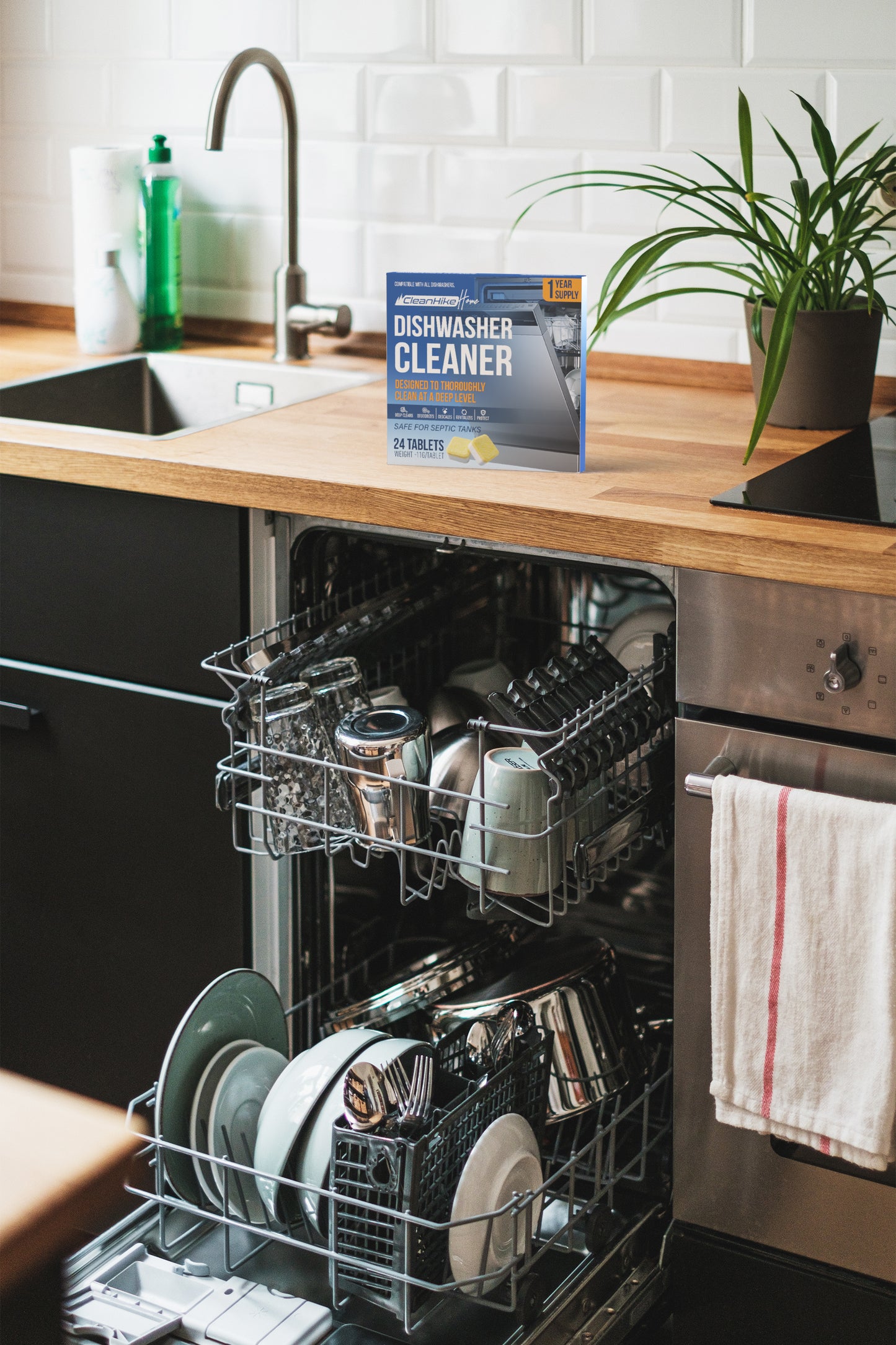 Dishwasher Cleaning and Descaler Tablets